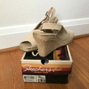 Skechers wedges 6.5